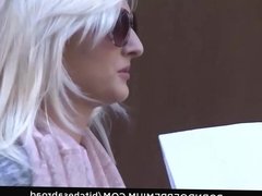 BITCHES ABROAD - Pussy licking and blowjob with blondie