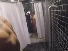 Cruising in the gym showers