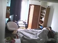 Big black ass fucked and receiving a load on hidden cam !