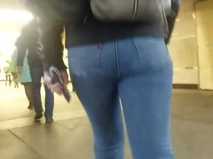 Tight ass in jeans