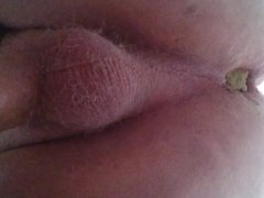 Little anal play