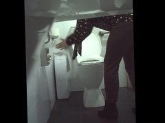 Blonde Girl Peeing