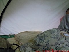Fucking My Round-Ass Cuban Roommate First Time Camping Sex