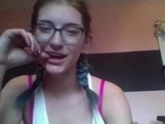 Omegle clothed masturbation (unseen)