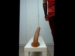 Hug Dildo fucking