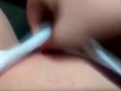 Leaking creamy pussy juices