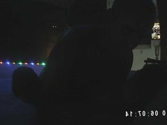 cumshot in the dark after pussyfucking