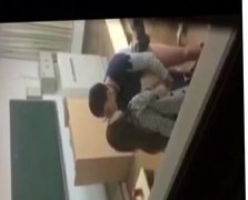 Asian sex in classroom hidden cam