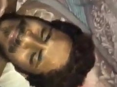 indian guy blows and face cum