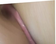 Squirting flow with dildo