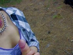 Teen Punk Fondled And Fucked In The Forest.mp4