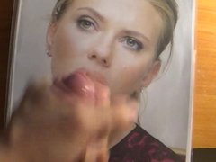 Scarlett Johansson makes me cum again