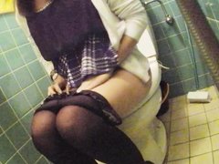 asian young girl voyeur toilet