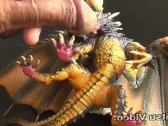 Nergigante bukkake with Flint's Sheath