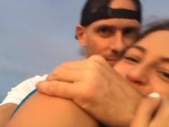 Day w/ the Sins' CreamPie on the Beach, Morning Sex & More CreamPies!