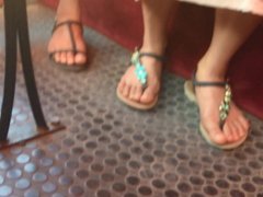 Two Hot Asian Chicks Candid Feet Part 2