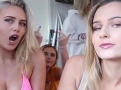 4 sexy sisters big titties and dumb as fuck