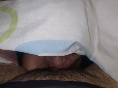 my wife, blowjob in the nigth