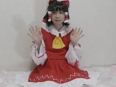 reimu cd cosplay