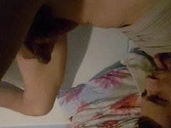Swallowing my own cum!