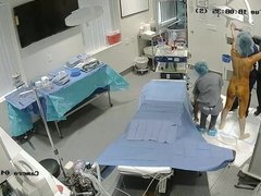 Hidden cam inside clinic of plastic surgery