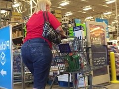 BBW PAWG Blonde Granny Hips