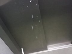 Cums in Elevator. Lots of sperm.