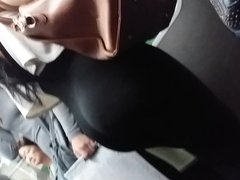 Big ass black legging