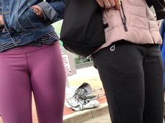 Purple Leggings Are the Best