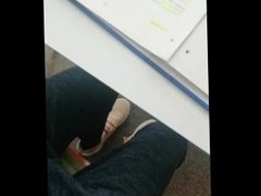 HUGE COCK jerking off in public library (RISKY)