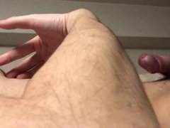 No hands cum lovely cock