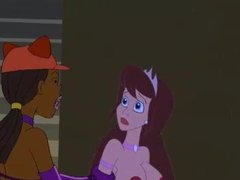 Drawn Together - Foxxy Love And Princess Clara Make Out