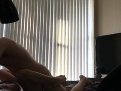 Tiny Asian morning sex on hidden camera