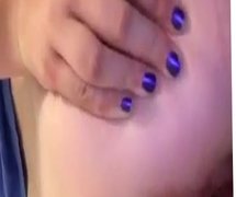 Teen fingers pussy and ass licks fingers