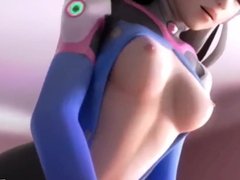 Naughty Dva and other heroes get pussy drilled hard