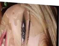 Miley Cyrus Cumtribute