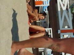 Topless bulgarian babe on the beach 2