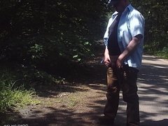 Pissing in the Woods