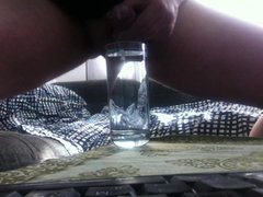 german amateur man solo with cumshot in a glass 2019.06.15