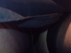 Gina's V shaped thong panties crotch