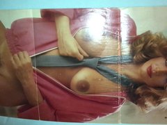 Tribute on a very old vintage playmate centerfold