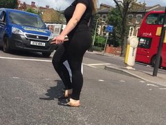 Candid Walk 59 - Phat Ass PAWG in leggings
