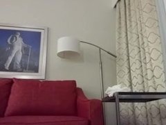 Spanking in a hotel room