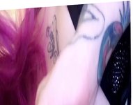 SPH Pinky Stroking from Tattooed Girl