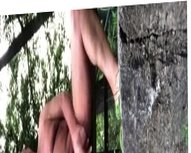 Hairy Daddy Outdoor Nudity And Masturbation