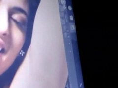 Anushka Shetty hot face cum tribute moaning