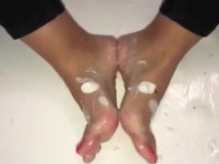 Maria's sexy (size 38) creamy feet