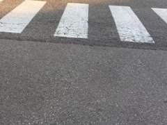 walking down the road in sexy dress