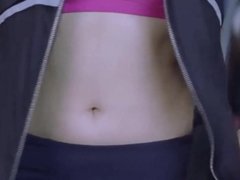 Hansika Sexy Fap Workout