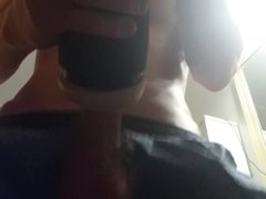 GOT SUPER FUCKING HORNY & HAD TO USE THE STROKER!!